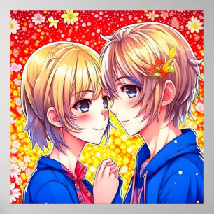 Póster Anime Couple