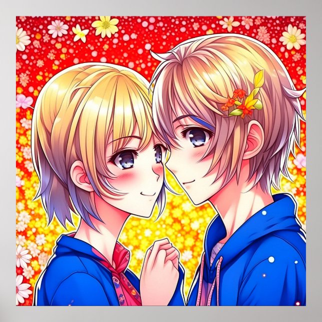 Póster Anime Couple (Frente)