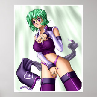 Póster Anime Cover Chica