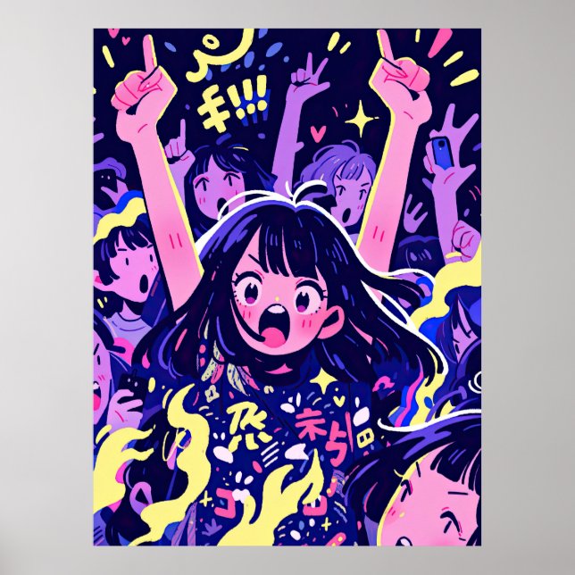 Póster Anime Fiesta (Frente)