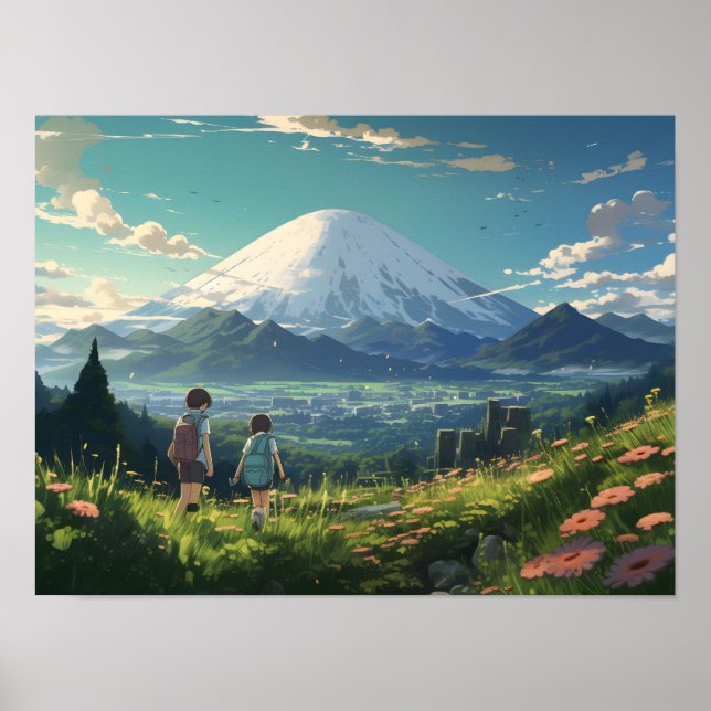Póster Anime Landscape (Frente)