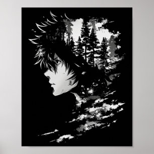 Póster Anime Manga Ilustracion gráfico Anime 2