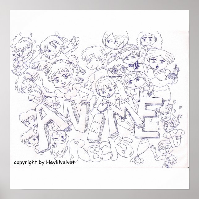 Póster Anime Poster (Frente)