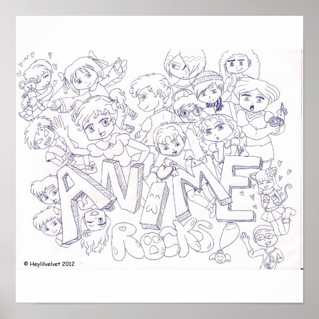 Póster Anime Poster (Frente)