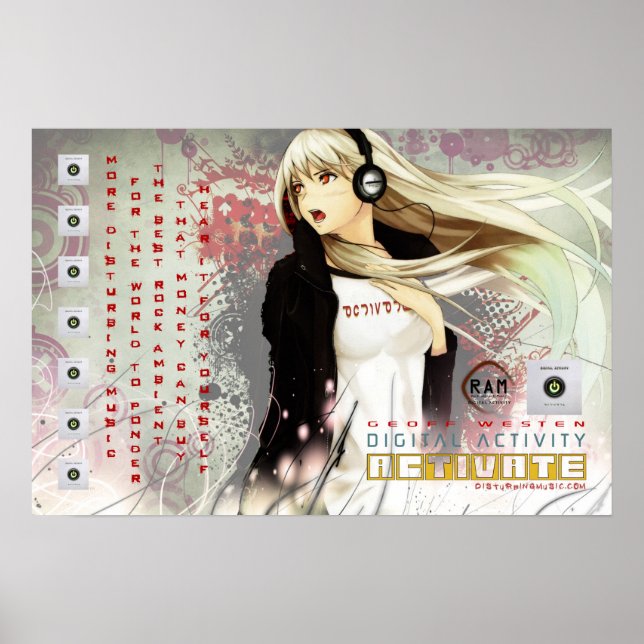 Póster Anime Poster de Geoff Westen (Frente)