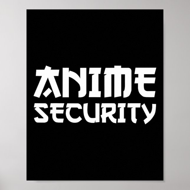 Póster Anime Security Birday Family Manga Halloween Cos (Frente)