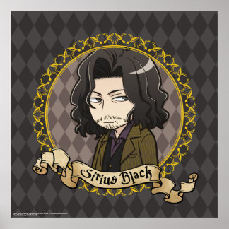 Póster Anime Sirius Black