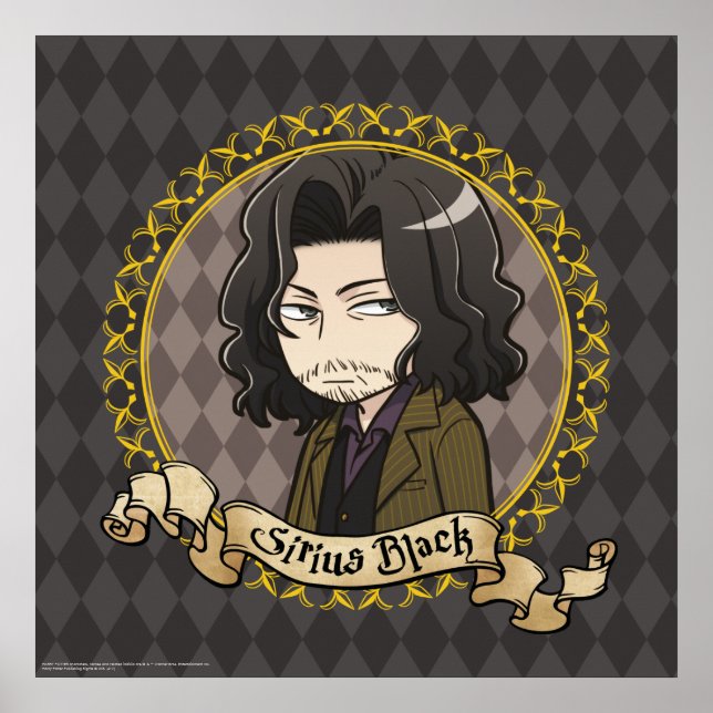 Póster Anime Sirius Black (Frente)