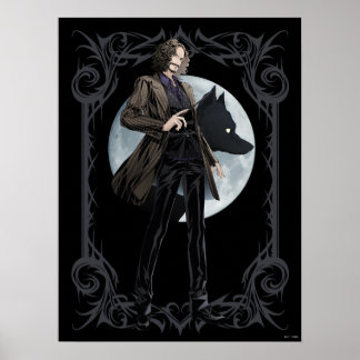 Póster Anime Sirius Black Animagus