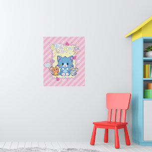 Póster Anime Tom y Jerry Strawberry Fun