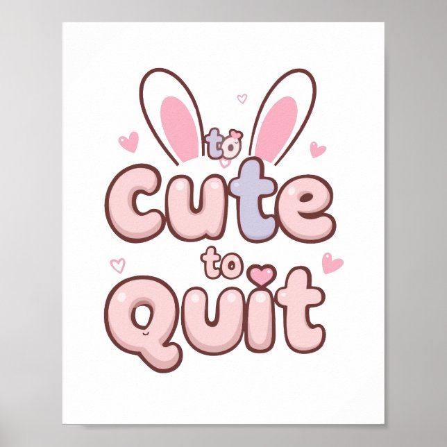 Póster Ánimo Adorable y Divertido (Frente)