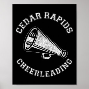 Póster Ánimo de Cedar Rapids Retro angustiado 90's Animad