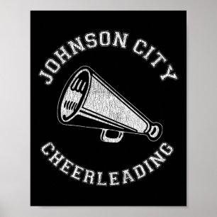 Póster Ánimo de Johnson City angustiado retro 90's animad