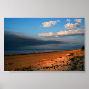 Póster Ánimo de lado del mar