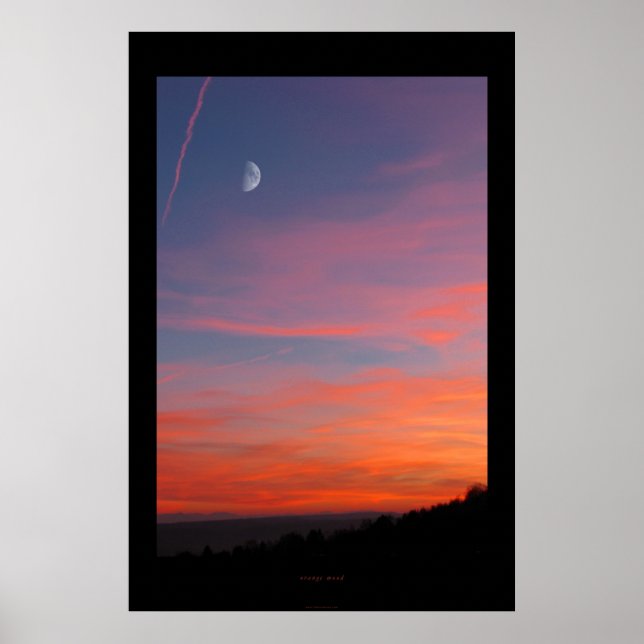 Póster ánimo naranja (Frente)