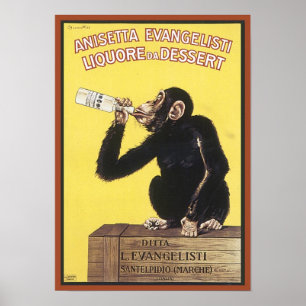 Póster Anisetta Evangelisti