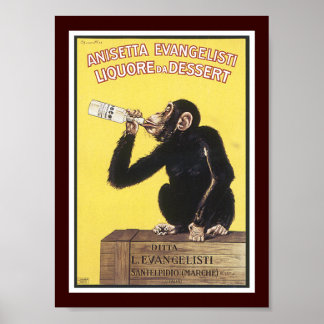 Póster Anisetta Evangelisti