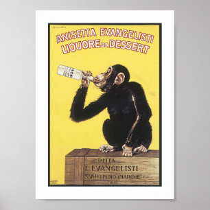 Póster Anisetta Evangelisti