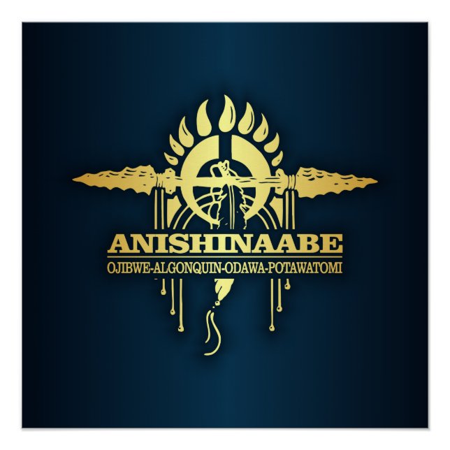 Póster Anishinaabe 2 (Anverso)
