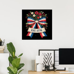 Póster Aniversario 250 de América