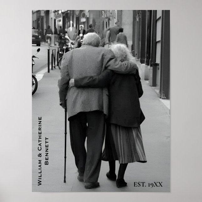 Póster Aniversario de bodas (Frente)