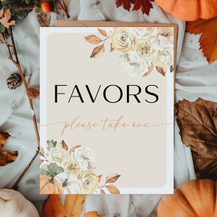 Póster Aniversario de los niños del otoño favorece el Rót