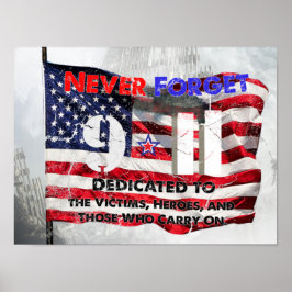 Póster Aniversario del 11 de septiembre