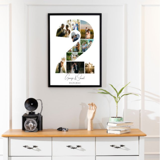 Póster Aniversario del Boda del Collage de fotos Juntos (Subido por el creador)