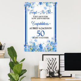 Póster Aniversario No Me Olvides