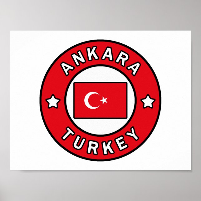 Póster Ankara Turkey (Frente)