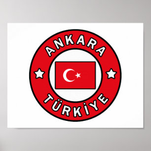 Póster Ankara Türkiye