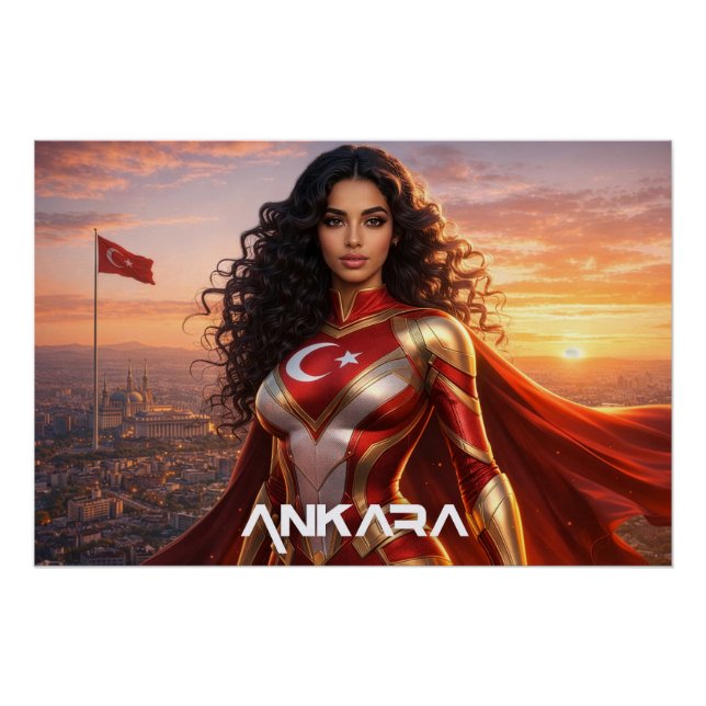 PÓSTER ANKARA - TURQUÍA (Anverso)
