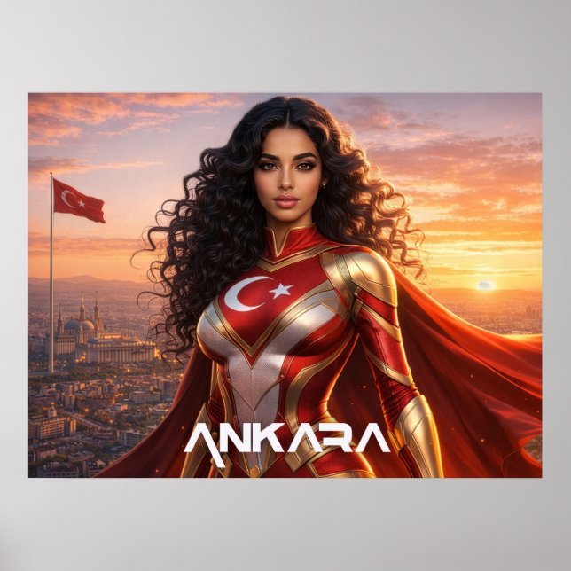 PÓSTER ANKARA - TURQUÍA (Frente)