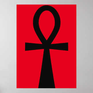 Póster Ankh – Anch – The symbol of life and eternity