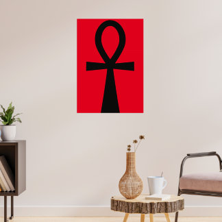 Póster Ankh – Anch – The symbol of life and eternity