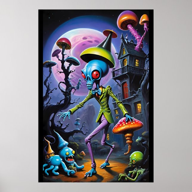 Póster Ankle-Biter en Shroom Town Pop Fantasía (Frente)