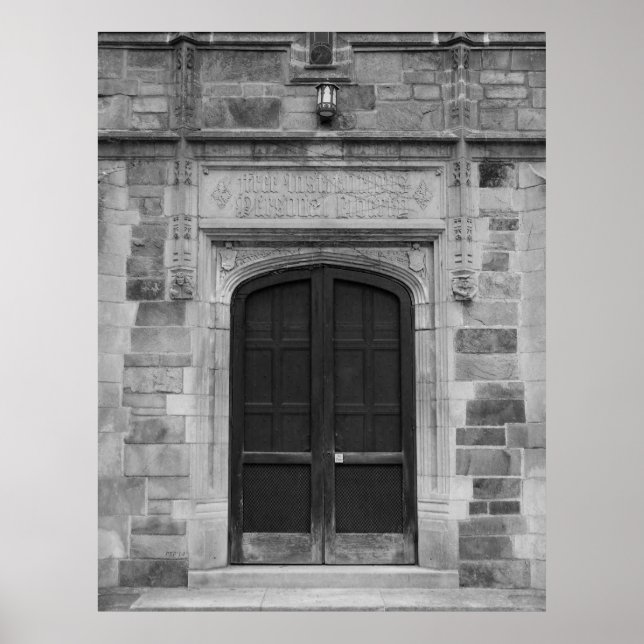 Póster Ann Arbor Michigan Doors (Frente)