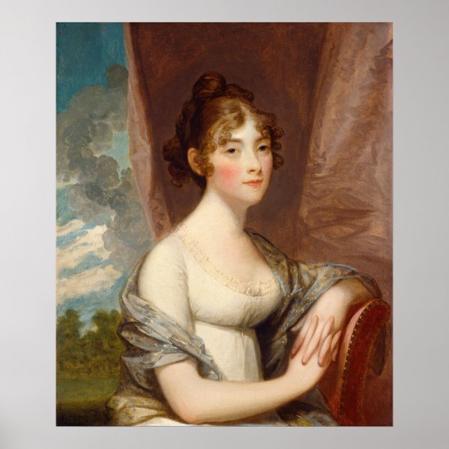 Póster Ann Barry - Poster Bella Artes Gilbert Stuart (Frente)