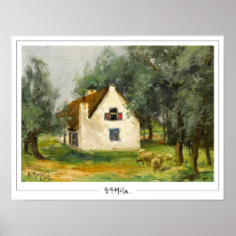 Póster Anna Althea Hills Zedign Art Poster #3