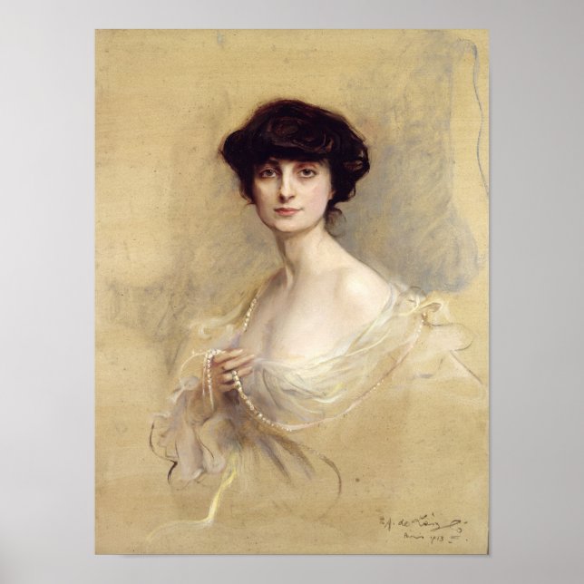 Póster Anna de Noailles 1913 (Frente)