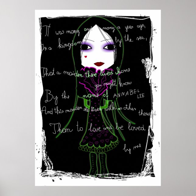 Póster Annabel Lee (Frente)