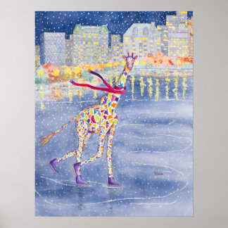 Póster Annabelle en el Poster del hielo