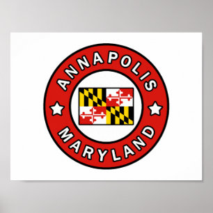 Póster Annapolis Maryland