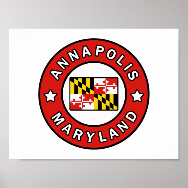 Póster Annapolis Maryland (Frente)