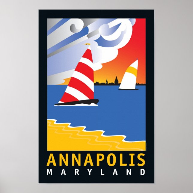 Póster Annapolis, miércoles por la tarde (Frente)