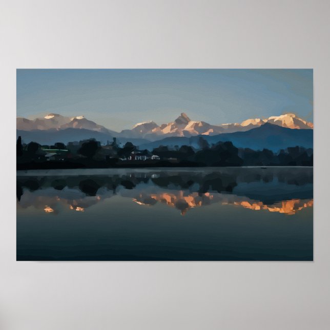 Póster Annapurna massiv (Frente)