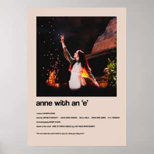 Póster Anne con una cubierta Minimalista alternativa E