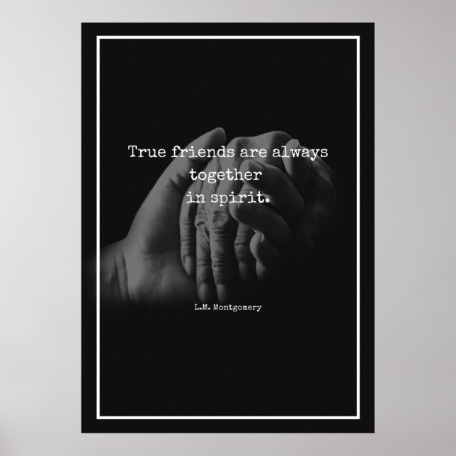 Póster Anne de Green Gables Quote (Frente)
