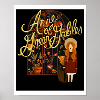Póster Anne De Green Gables Town Poster