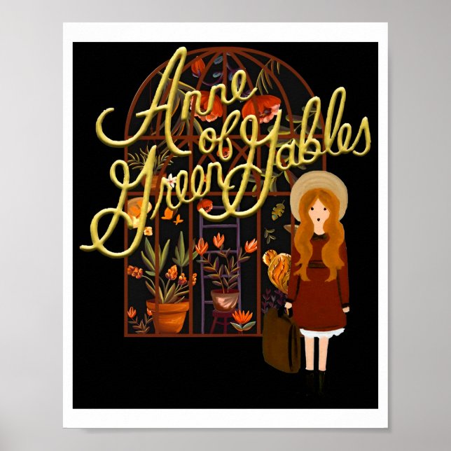 Póster Anne De Green Gables Town Poster (Frente)